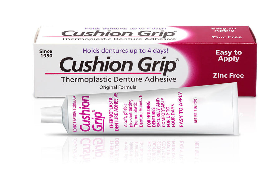 How to Use Cushion Grip Denture Adhesive