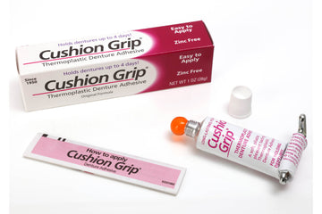 How To Remove Cushion Grip Denture Adhesive From Dentures