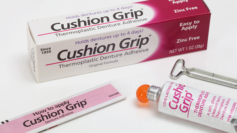 5 Reasons Why Our Customers Love Cushion Grip Denture Adhesive – My Cushion  Grip